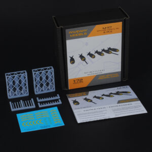 PMS72-0075 M-117 con cola cónica M-131, set de 6 - 1:48