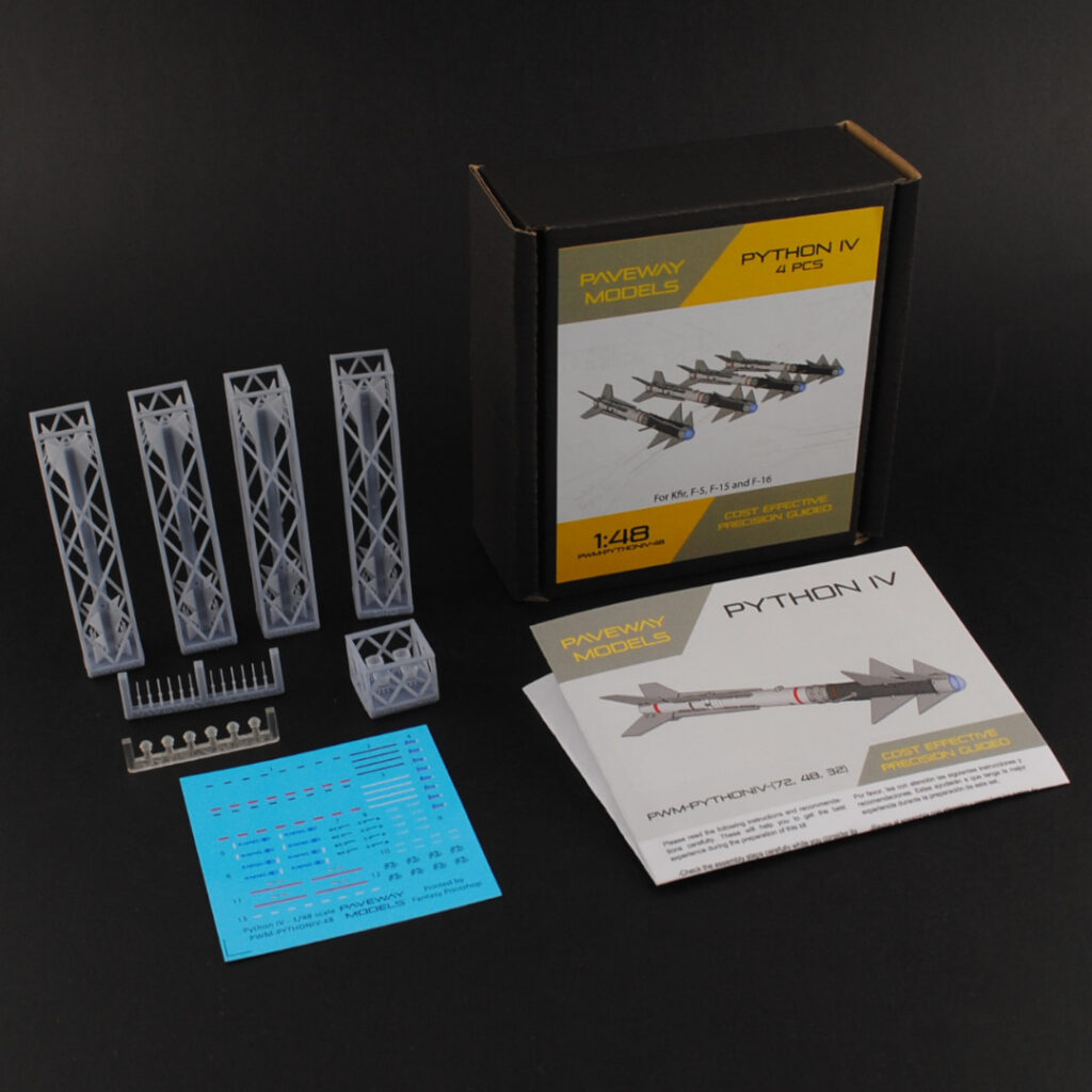 Python IV, set de 4 – 1:48 – Paveway Models | High detail 3D resin ...