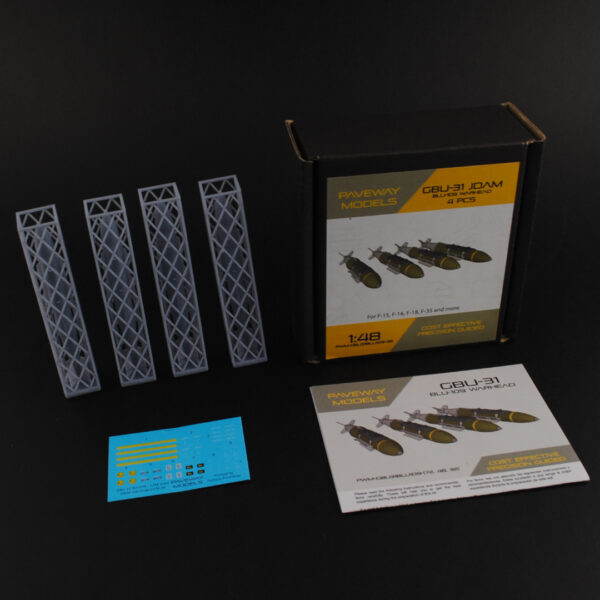 GBU-31 JDAM (BLU-109), set de 4 - 1:48