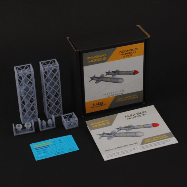 AGM-84D Harpoon, set de 2 - 1:48