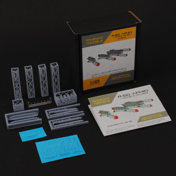 R-60 (AA-8 Aphid) , set de 4 - 1:48